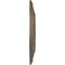 Ekena Millwork Nestor Ceiling Medallion (Fits Canopies up to 5"), Hand-Painted Warm Silver, 25 7/8"OD x 2 1/4"P CM25NEWSS - alternate 2